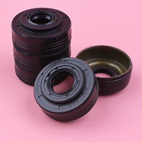 Sello de aceite de cigüeñal for motosierra H 340 345 350, repuesto de motosierra, 5 uds. Herramientas eléctricas