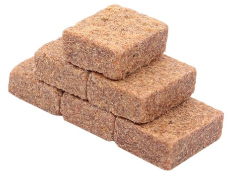 POPETPOP 50pcs Charcoal Block Bbq Briquettes Combustion Supporting Blocks Fire Starter for Camping