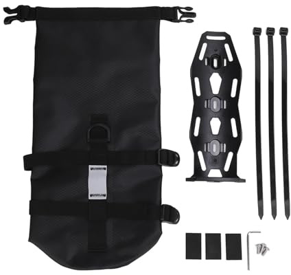 VBESTLIFE Fahrrad-Vordergabeltasche, 5 L, Große Kapazität, Wasserdicht, Reflektierend, Fahrrad-Vordergabeltasche, Geeignet für Breite Anwendung für Mountainbikes