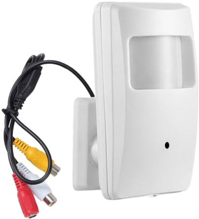 Vanxse 1/3 CCD 1000TV HD Mini CCTV Telecamera di Sicurezza 3.6mm 90Degree PIR Housing Telecamera di Sorveglianza Nascosta Lente Pinhole per la Sicurezza Domestica