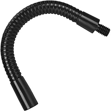 Mikrofonständerverlängerung aus Legierung Schwarz als Ersatzteil | Mikrofonständer und Mikrofonhalterung, Einfache Optik, Feine Verarbeitung, Professionelle Technik