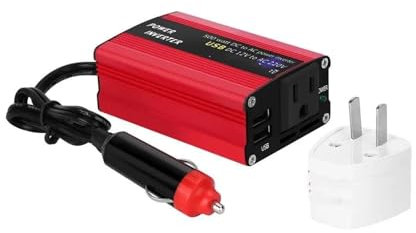 Onda Sinusoidale Convertitore Corrente Convertitore Alimentazione CC-CA Da 500 W CC Da 12 V A 110 V 220 V CA Con Doppio Adattatore Per Auto USB Trasformatore Automatico Inverter Auto(12V to 220V AC)