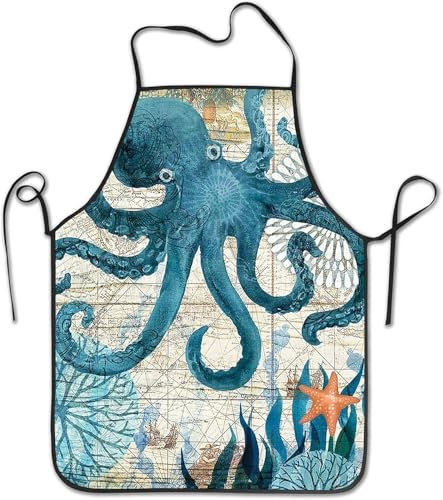 Unisex Küchenschürze Tiere Malschürze Verstellbare Schürze Personalisiert Kunstkittel Für Bbq Bemalen