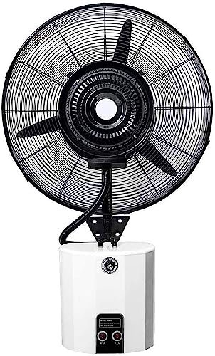 Pedestal FansWall Mounted Fan, Oscillating Misting Cooling Humidifying Quiet Wall Fan for Industrial Home and Office - 3 Speed/12L Air Circulator Drum Fan Spray fan (Size : 75cm)