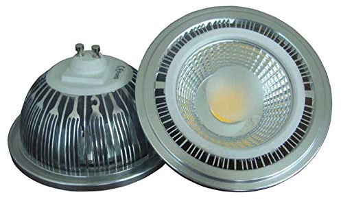 VChics 2pcs Mazorca Proyectores AR111 15W ES111 Beans AR111 LED De La Lámpara Voltaje Amplio 85-265V G53 Para el hogar y la piscina(Cold white 6000K)