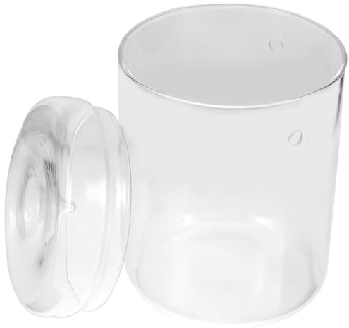 Didiseaon Mikrolandschaft Terrarium Pflanzgefäß Glasflasche Transparent Selbstgemacht Terrarium für Tischdekoration Wohnzimmer Schlafzimmer Badezimmer
