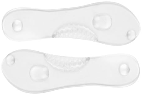 Abaodam 2pairs Silicone Insole Gel Insoles High Heel Arch Support for Women Foot Therapy Non-Slip Cushion for Lady Shoe Pad
