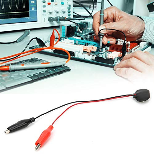 Akozon Connettore a Scatto della Batteria per Sonda del Cavo - 20 Pezzi per Test Elettrici e Leggero - 9 V, Lunghezza 15 Cm