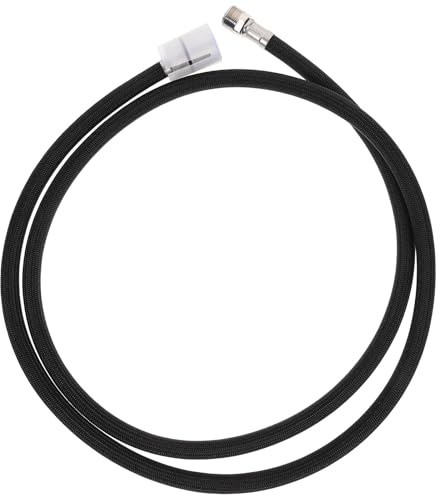 UKCOCO Nylon Fabric Pull Down Faucet Hose 1.5 Meters Flexible Replacement Tap Hose for Kitchen and Bathroom with High Pressure Resistance