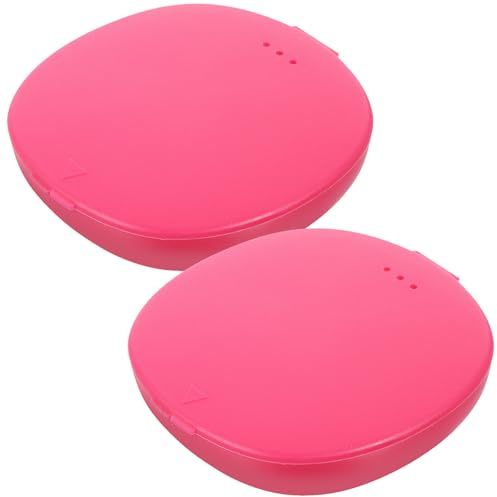 PATKAW Silikon Aufbewahrungsbox Portable und Sauber für Menstruationstassen 2 Stück Haltbare Aufbewahrungshalter für Menstruationsartikel Unterwegs und Zuhause