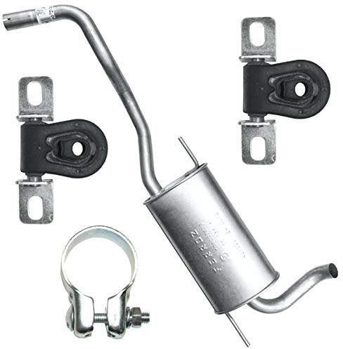 Ferroz Endschalldämpfer Auspuff Endtopf für VW Polo III 3 6N 6N2 1.0i 1.3i 1.4i 1.6i