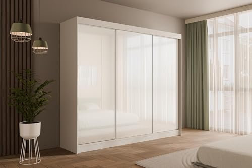 ALTDECOR Schwebetürenschrank, Kleiderschrank PEKA - 250x215