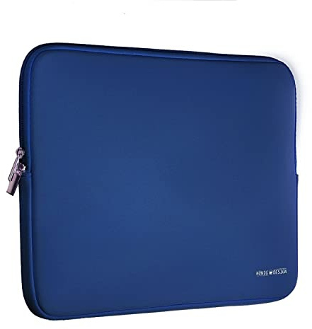 König Design Laptoptasche Laptophülle 17 Zoll stoßfeste Notebooktasche Laptop Schutzhülle Notebook Sleeve Hülle PC Laptop Schutztasche Dunkelblau