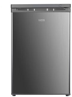 HADEN 85L Under Counter Freezer - 55cm, Manual Defrost, 4 Draws - Mechanical Temperature Control - Silver Freestanding Freezer