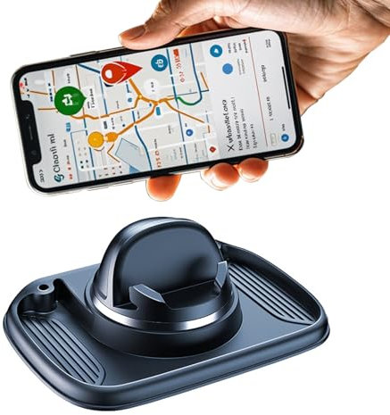 ASFWAGQ Soporte para teléfono móvil para coche para iPhone 16/15/14/13/12/11 Pro Max Samsung S24 Ultra S23 S22 del salpicadero