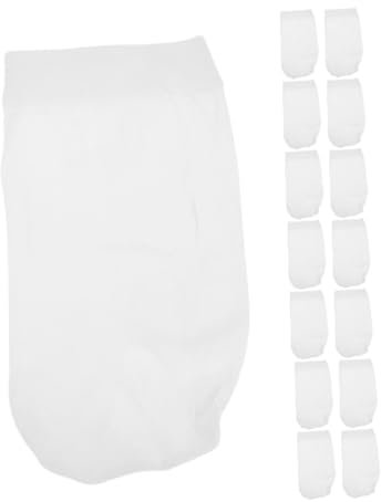 OFFSCH 15stücke Feinmaschige Pool-Skimmer-socken Für Ober Und Unterirdische Pools Elastische Filterbeutel Für Poolreinigung Mikrofilter-sockennetze Für Skimmerkörbe