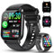 Smart Watch for Men Women with Bluetooth Call, Smartwatch 1.85 Touch Screen, Fitness Watch Heart Rate/Sleep/Calories/Steps Monitor, 112+ Sport Mode, IP68 Waterproof Activity Tracker for Android iOS