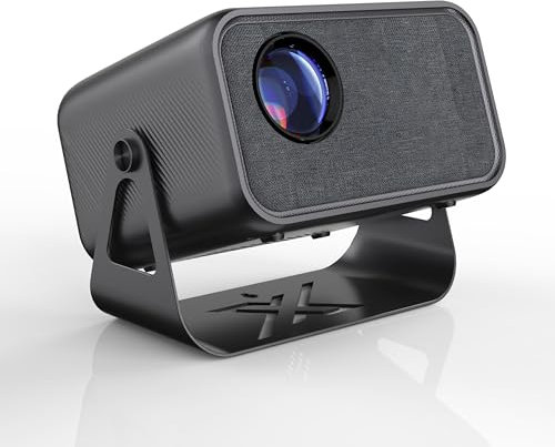 Videoproiettore 4K 500 ANSI Lumen, 1080P Nativo, Proiettore 4K Smart TV con Messa a Fuoco Automatica, Correzione Trapezoidale, WiFi 6, Bluetooth 5.0, Videoproiettore per Casa e Camera da Letto