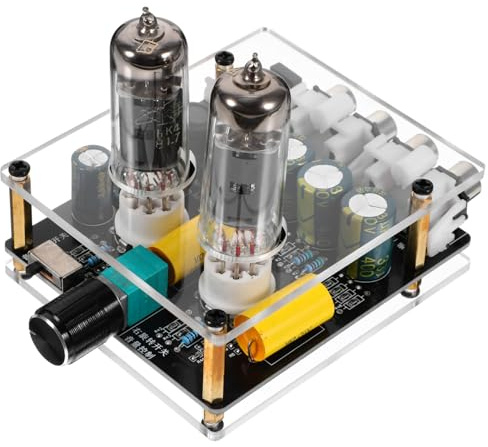 CHICAMPERA Vacuum Tube Preamp Amplifier Board for Home Theater DIY Hifi Stereo Audio Valve Preamplifier Power Sound for Turntable Phono Systems