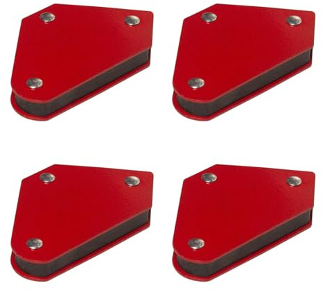 Set di 4 morsetti per saldatura ad angoli multipli per un posizionamento sicuro a 45/90/135 gradi, morsetto di saldatura efficiente