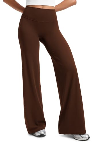 CRZ YOGA Softretch Vida byxor 28 Lava Brown XS | Ingen söm fram, Ultimat komfort, Närmast huden, Yoga, Avslappnad, Hög midja, För kvinnor