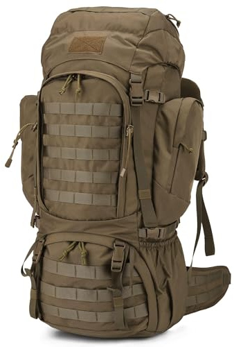 Mardingtop 60L Military Internal Frame Backpack for Hiking,Camping,Hunting,Rucksack Backpack with Rain Cover