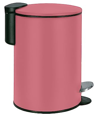 Kleine Wolke Kosmetikeimer Silence, Edelstahl, Rosenholz, 3 Liter