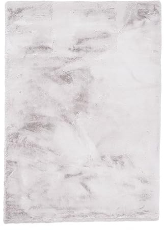 FRAAI | Home & Living Hochflor Teppich - Comfy Supreme Grau - 200x290 cm | Shaggy, Einfarbig - Ländlich, Modern, Skandinavisch - Wohnzimmer, Esszimmer, Schlafzimmer - Fellteppich
