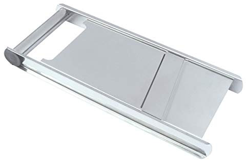 Nestwell N-10 Ultimate Plain - Affettatrice per frutta e verdura, in acciaio inox, taglio di precisione, perfetto per patate, carote, cetrioli, patatine fritte e molto altro ancora