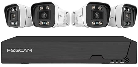 Foscam FNA108E-B4-2T kit de vidéo-Surveillance Avec fil 8 canaux