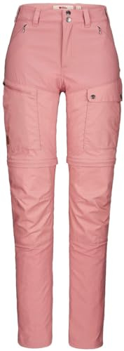Fjallraven 89834-300 Abisko Midsommar Zip Off Byxor W Sportbyxor Damdammig Rose Storlek 46