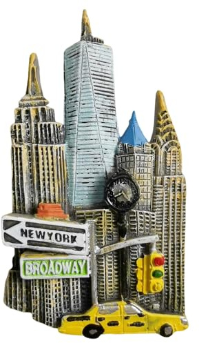 New York USA Kühlschrankmagnet Tourismus 3D Souvenir Kühlschrank Dekoration Magnet Aufkleber Handwerk