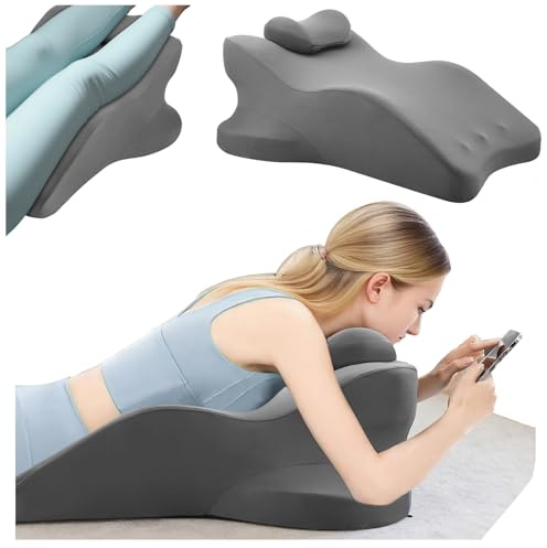 Ergonomisches Venenkissen Einhochlagerungskissen 20CM, Keilkissen zum Schlafen mit Memory-Schaum, Lagerungskissen Erwachsene Beinkissen zur Entlastung der Beine – Ideal für Sofa, Bett, Relaxen