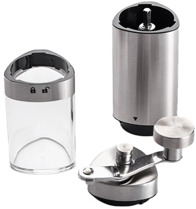 Moulin À Café Manuel | Moulin à Café Portable à Manivelle | Compact Pour Cuisine Fête Extérieur,Restaurant Voyage Camping Car BBQ