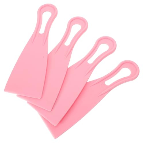 iplusmile 4pièces Spatule à Glace Multi-usages Plastique Pour Machine à Glace Facile à Nettoyer Transporter