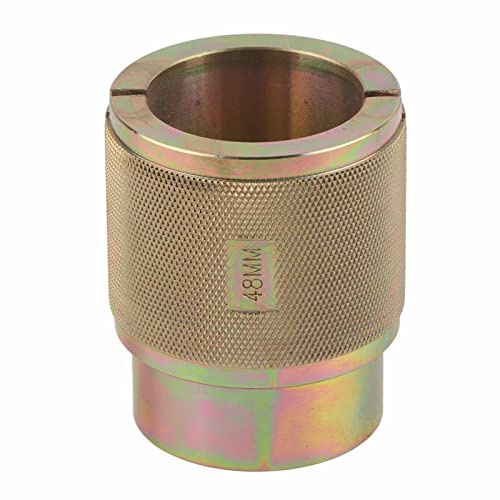 Cryfokt Outil de Pilote de Joint D'huile de Fourche de Moto, Opération Facile et Efficace pour les Fourches Inversées Conventionnelles, adapté à les Pilotes, en Acier au Carbone (48mm)