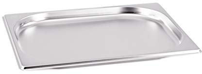 Récipient GN Gastronorm 1/2 20 mm en acier inoxydable GVK ECO