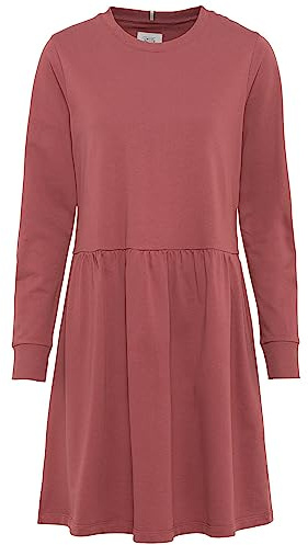 camel active Damen Sweatkleid aus Organic Cotton Rot Braun, Womenswear-L