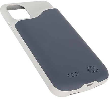 Akkutasche für iPhone 11, wiederaufladbare 6000mah Ultra Slim Akku-Ladetasche Leistungsstarke tragbare Handy-Ladetasche für iPhone 11, 360°Schutz Handy-Akkutasche (Blau)