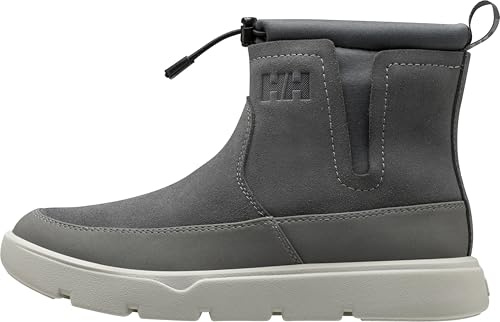 Helly Hansen W Adore Chelsea-stövel för kvinnor, 964 träkol ny ljusgrå, 10 UK