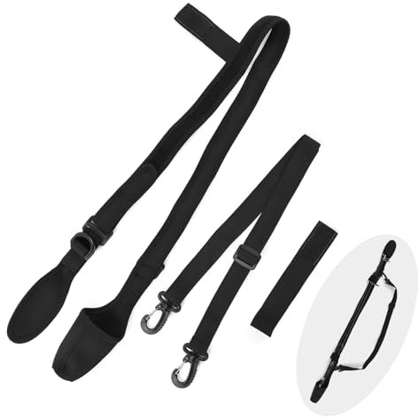 doorslay Angelrutengurte, verstellbar, 80–120 cm, hohe Elastizität, einfach zu verwendendes Angelzubehör für Herren, Angelausrüstung aus Neopren und Nylon zum Schutz der Ruten