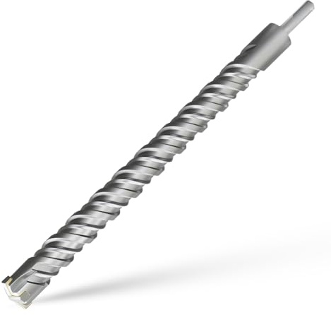 CSOOM Punta per trapano SDS Plus, 26 x 460 mm, professionale, ideale per foratura su pietra, cemento, pietra naturale, muro di mattoni