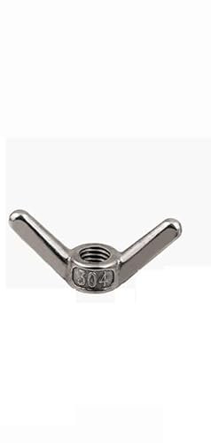 304 dadi a farfalla in acciaio inossidabile da dadi a mano serve da dadi ali ala ala da noce M6 M8 M10 M12 M14 M16 M18 M20 M24(M16(1pcs))