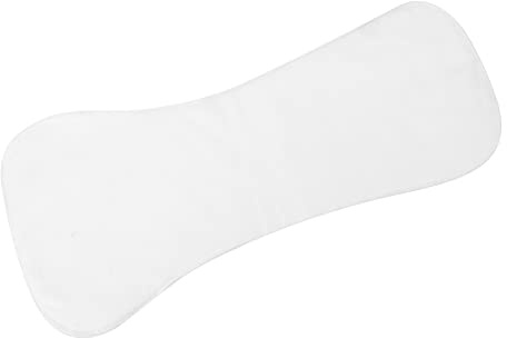Panno da Panno per Adulti, Pannolino Assorbente Lavabile Riutilizzabile a 4 Strati, Inserti per Pannolini e Fodere per l'incontinenza Anziani Morbidi Anziani Anziani (WHITE)