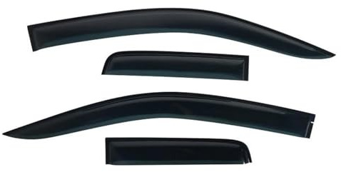 Déflecteur Vent pour Ford pour Ranger Extra Cab 2022 2023 2024 2025 Pare-Brise De Voiture, Pare-Pluie, Déflecteur Vitres Décoratives