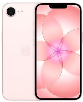 Apple iPhone 17e (256 GB): 6,1 Super Retina XDR Display, A19 Chip, Batterie für den ganzen Tag, 48 MP Fusion Kamera; Zartrosa
