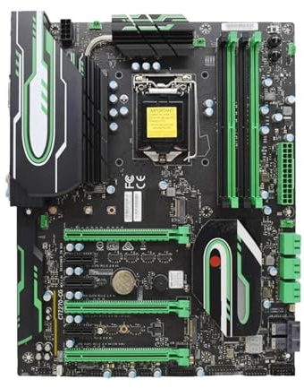 Placa Base C7Z270-CG-O LGA 1151 Compatible con i7 7700K 6700K i5-7600K 6500 i3-7350K 6300 CPU 4xDDR4 64GB HDMI M.2 ATX, Partes