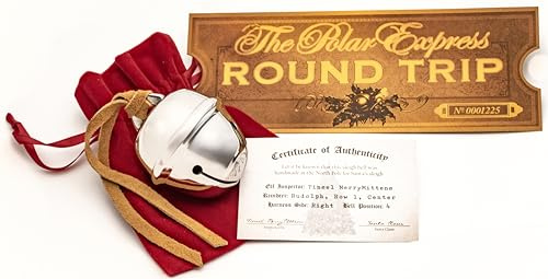 Polar Exp Sleigh Bell, Round Trip Ticket, and Certificate of Authenticity (1)