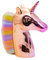 Spazzola per polvere unicorno Arcobaleno colorato: Spazzola per unghie con setole sintetiche morbide e dense