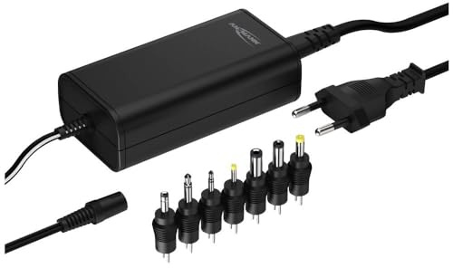 Ansmann - Alimentatore di rete da 12 V APS 2250L con spina fino a max. 2250 mA (7 adattatori universali), adattatore di rete per piccoli dispositivi elettrici regolabile da 5 a 15 Volt